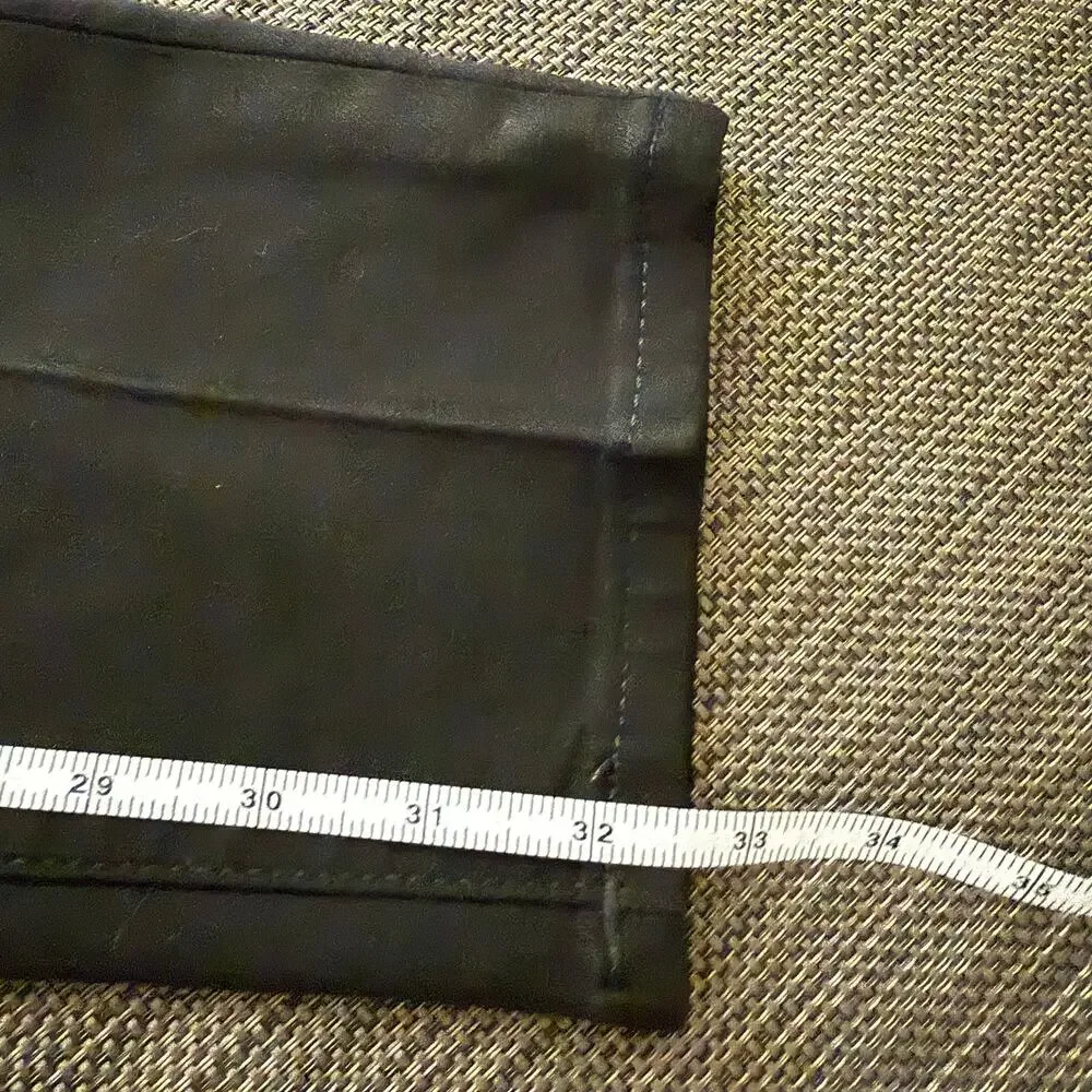 True Religion Geno Jeans Mens Relaxed Slim Fit Black Flap Size‎ 30